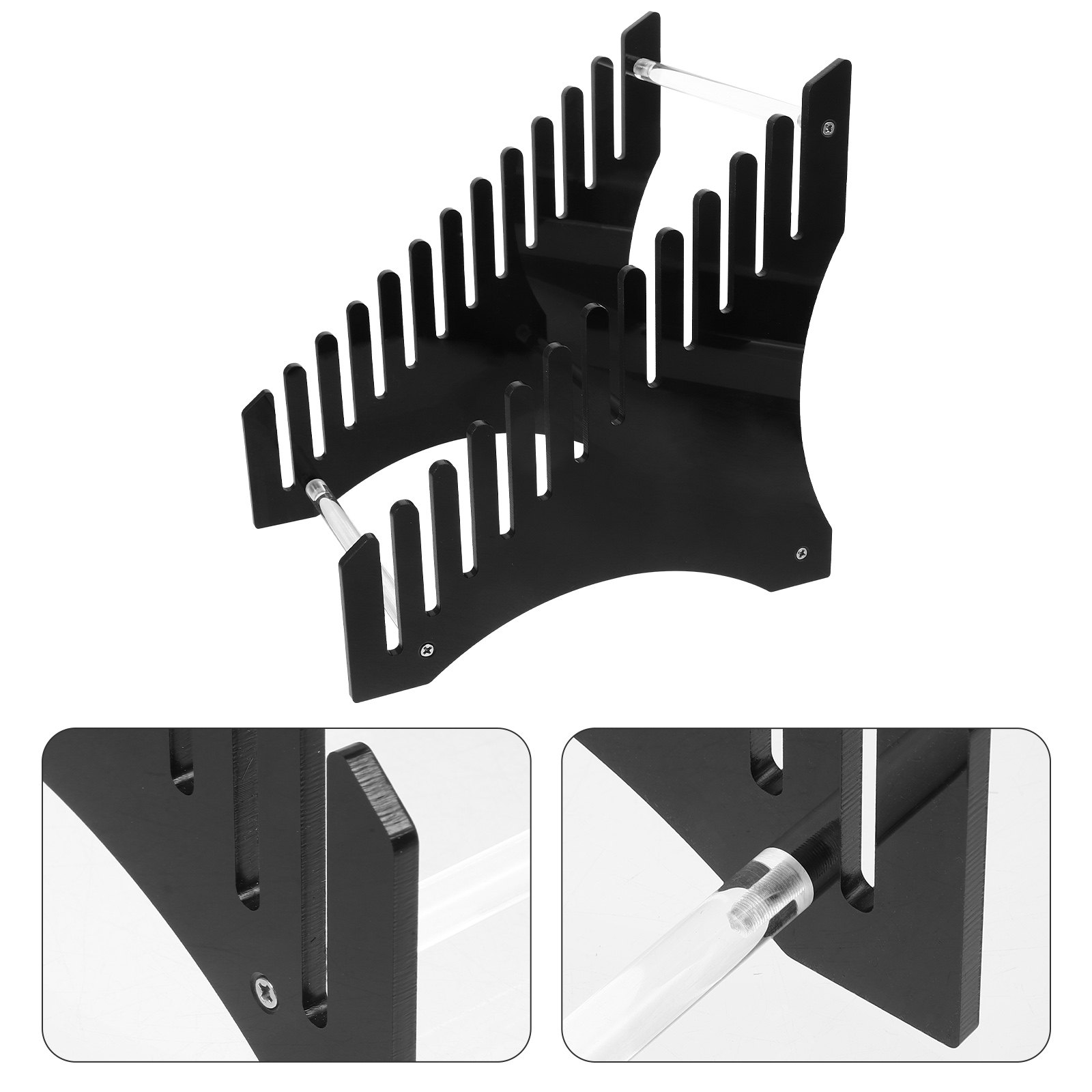 Magazine Holder Rack - Çok Katmanlı Akrilik Plak Teşhir Rafı