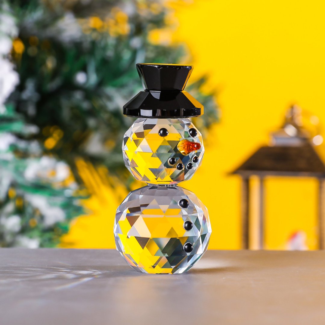 Kristal Siyah Şapkalı Kardan A - Paper Weight Crystal incelemesi ve fiyatı