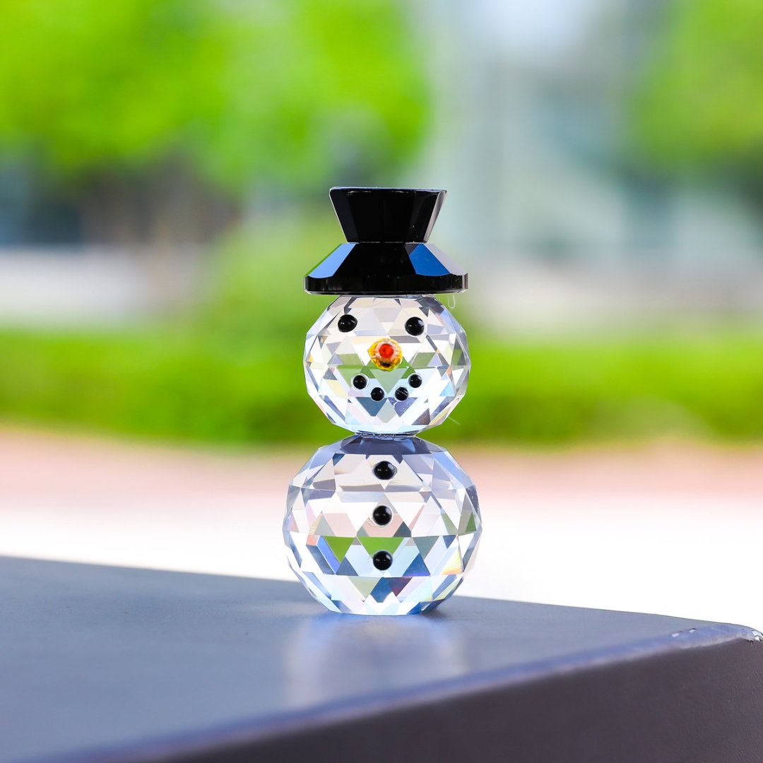 Kristal Siyah Şapkalı Kardan A - Paper Weight Crystal incelemesi ve fiyatı