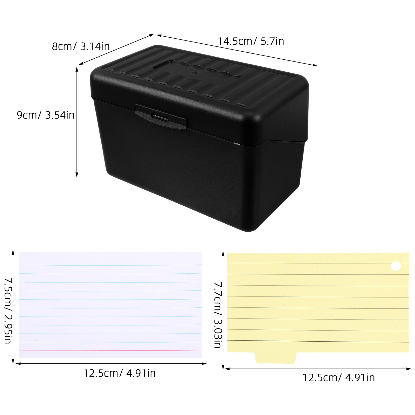 1 Set İndeks Kartı Tutucu Düze - Card Index Box incelemesi ve fiyatı