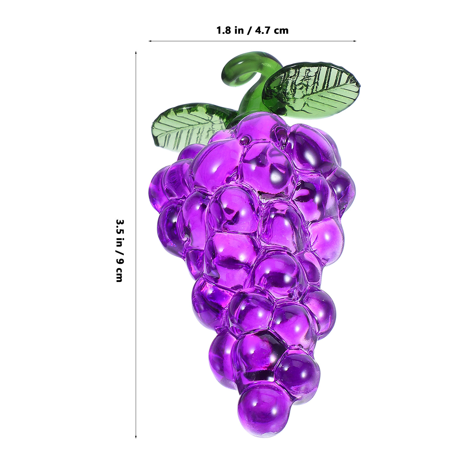 Kristal Üzüm Yapay Meyve Heyke - Paper Weight Crystal incelemesi ve fiyatı